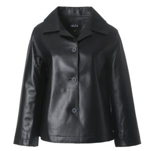 [에이비에프지]카라넥 9부 리얼 양가죽 라이더 재킷 APA5FFJ1G