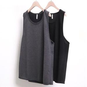 [강물처럼]빅사이즈사랑해요 3625L010 밍크 루즈핏 나시 IN (618