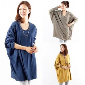 [강물처럼]위쉬몰 WW 오버가오리핏롱티(0196H010) 빅사이즈 (617