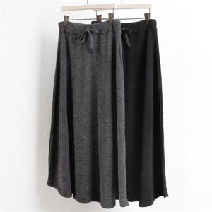 [강물처럼]빅사이즈사랑해요 0535RL010 왕기모 A라인 스커트 HG