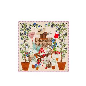 펜디 머플러 스카프 FXT091 B01TF1WNZ Beige