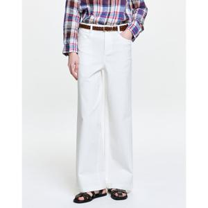 헤지스 여성 26SS BEST 썸머 와이드 데님 팬츠 화이트 HSPA6BC87WT