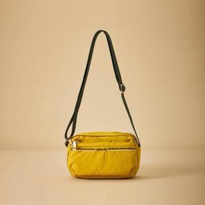 지센 HC41 레터링 자수 미니 크로스백 LAABQ303YE