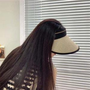 (쓰러담아) 썬캡 라피아 라탄 여름 모자 라피아햇 라피아