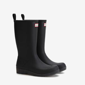 여성 플레이 트랜스루센트 톨 레인부츠 - 블랙 WFTK001RMABLK