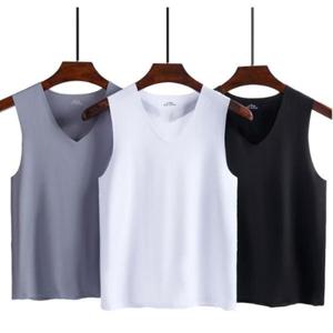 여름 머슬핏 U라인 나시 헬스장 이너 심리스 무봉제