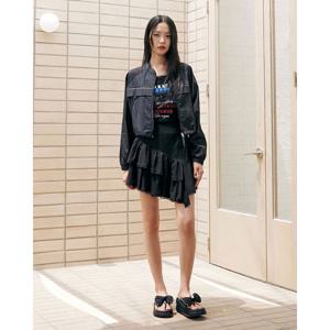 [에고이스트]배색 믹스 밑단 밴딩 점퍼(ER3WZ762)