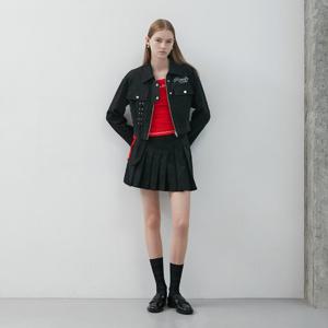 [에고이스트]절개 플리츠 디테일 스커트 ER3WS863