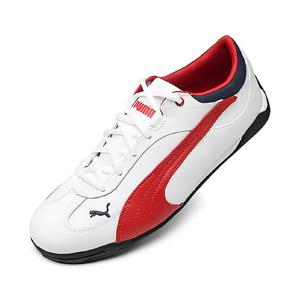 푸마 키즈 패스트 캣 운동화 화이트 레드 303984-01