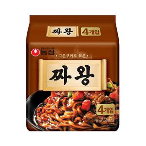 봉지라면 농심 짜왕 134g 16개