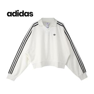 아디다스 테리 타월 브이넥 롱 슬리브 폴로 셔츠 (KD1401)