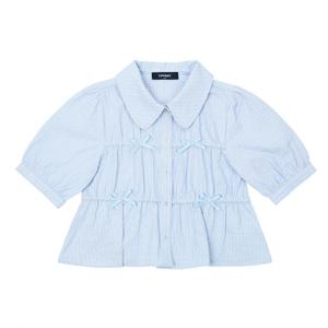 [티파니(백)]연블루 S/T 리본장식 BL(T52KAB020)