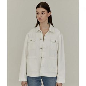 벤시몽 DENIM WORK JACKET - CREAM 422856