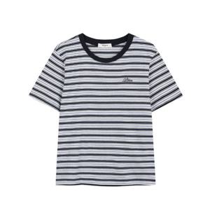 [폴햄]여성 20수 코튼 멀티 스트라이프 반팔티 (PHG2TS2230)