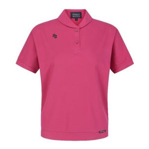 파리게이츠골프반팔티 NQC 521D2TO502_PK 여성 숄 칼라 돌먼 티셔츠