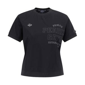 M 파리게이츠골프반팔티 NQC 521E2TR412_BK 여성 스트링 타공 반팔 티셔츠