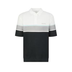 헤지스 골프 26SS 그린 남성 블럭형 반팔 카라 스웨터 HUSW6B318E3