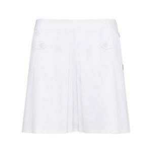 M 파리게이츠골프스커트 NQC 521D2PC605_WH 여성 백밴딩 믹스 플리츠 큐롯 스커트