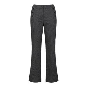 파리게이츠골프바지 NQC 521D2PT502_BK 여성 스트라이프 시어서커 부츠컷 팬츠