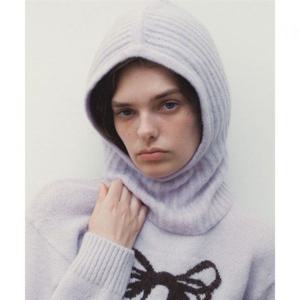 벤시몽 WOOL KNIT BALACLAVA - LAVENDAR 423835