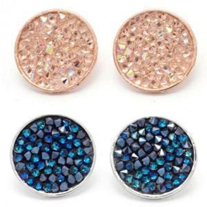 엘리먼츠 블링블링 눈꽃 서클 오스트리아정품스톤 귀걸이