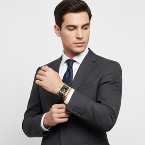 엠포리오 아르마니  아르마니 AR11757 스퀘어 남성 가죽시계