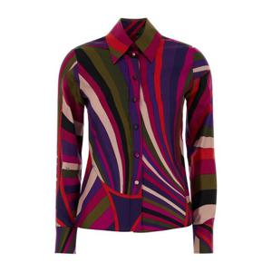 에밀리오푸치 앱스트랙트 프린트 실크 셔츠 5URJ275U751 011