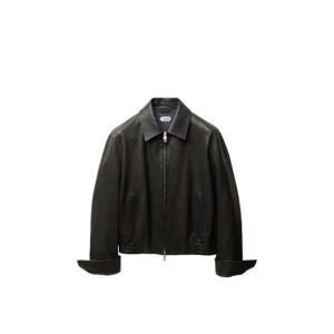 베르사체 레더 블루종 10240171A17491