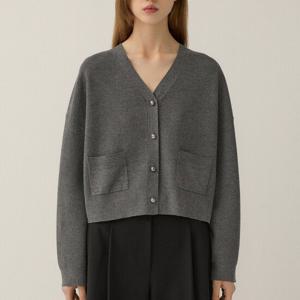 [리스트]루즈핏 브이넥 크롭 가디건 TSKCDP72030