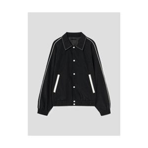 에잇세컨즈 8SECONDS 나일론 바시티 점퍼 블랙 425339LYN5 404696