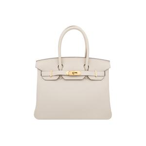 [엘러브] 새상품 에르메스 벌킨30 크레 금장 G각인 6HH0129