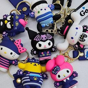 포차코키링 산리오 배디 빌런 캐릭터 쿠로미 포차코 키링 6종