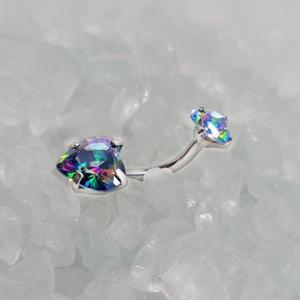 리얼빈티지 식스미 다이나믹 하트 3종 배꼽 피어싱