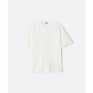 스파오 SPAO 와플 헨리넥 반팔티_SPRWG25C05 SPRWG25C05 404815