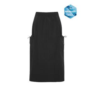 M 디스커버리반바지 BQK DWSK91053-BKS 프레시벤트 여성 파라슈트 카고스커트