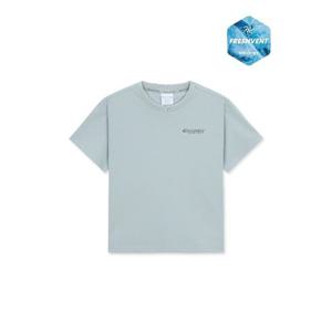 M 디스커버리키즈반팔티 BQK DKRS6A053-SBL 키즈 프레시벤트 에센셜 스몰로고 반팔티셔츠