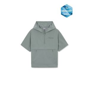 M 디스커버리키즈자켓 BQK DKTR78053-KAS 키즈 프레시벤트 경량 우븐 후드 트레이닝 반팔 아노락