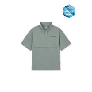 M 디스커버리키즈자켓 BQK DKTR77053-KAS 키즈 프레시벤트 경량 우븐 하이넥 트레이닝 반팔 아노락