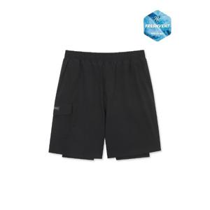 M 디스커버리레깅스 BQK DKSB54053-BKS 키즈 프레시벤트 에센셜 반바지 레이어드 숏레깅스