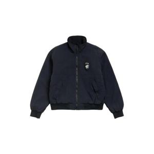 Stussy스투시 폴라 플리스 라인드 자켓 블랙 115906