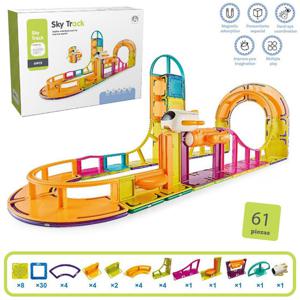 케이맘 스카이트랙 61PCS 자석블럭 B1352