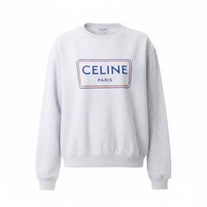 CELINE 26SS LOOSE SWEATSHIRT IN COTTON FLEECE (RY0SE1233 GGY6) (코튼 플리스 루즈 스웨트셔츠)