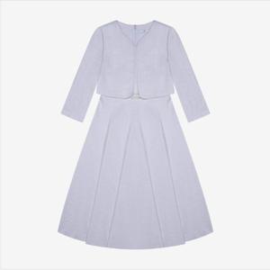 [씨]자켓 셋트 A라인 벨티드 원피스 SKOAC2507