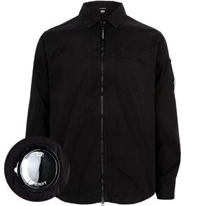 씨피컴퍼니 26SS 블랙 집업 오버 셔츠 RCCMOS705A 110143G 999
