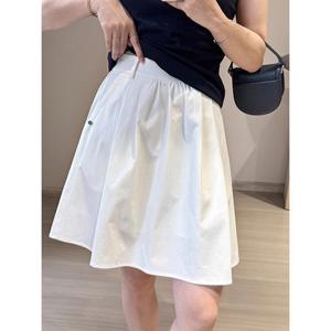 [예쎄][귈림] 핀턱 A라인 코튼 미니 스커트(G6SSK023P)