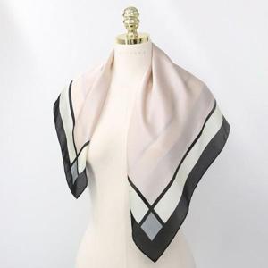 사각스카프 몬드 리안 여성 스카프 쁘띠 실크 봄 사각 승무원 정