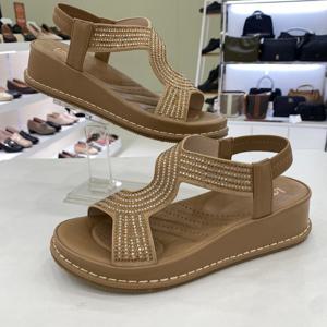 [에스콰이아]여성 컴포트 샌들 PFEMDS628CA HFSP1A GN_GN