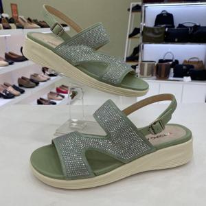 [에스콰이아]여성 편한 장식 샌들 YAEMDS817GR HFSP1A GN_GN