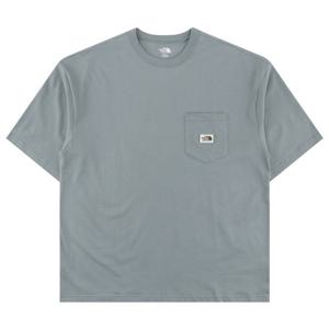 노스페이스화이트라벨 포켓 반팔 라운드티셔츠 NT7US01L