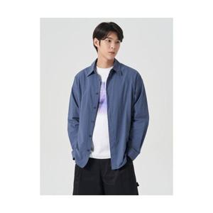 에잇세컨즈 8SECONDS 절개라인 오버핏 셔츠 네이비 (214464AY1R) 214464AY1R 405622